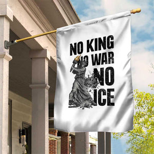 Statue Of Liberty Freedom Protest Garden Flag No Kings No Wars No Ice TS12 Print Your Wear