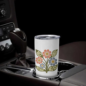 Wildflower Freedom Protest Tumbler Cup No Kings No Wars No Ice TS12 Print Your Wear