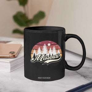 Missouri Travel Gift Coffee Mug Vintage Forest River Landscape TS12 Print Your Wear