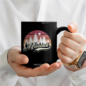Missouri Travel Gift Coffee Mug Vintage Forest River Landscape TS12 Print Your Wear