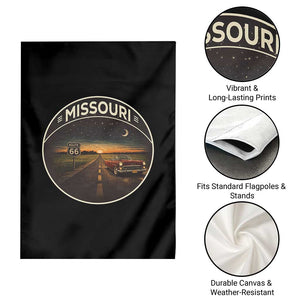 Missouri State Route Highway 66 Garden Flag Mother Road Travel Gift TS12 Print Your Wear