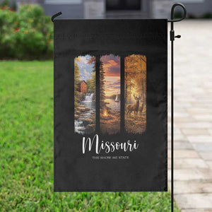 Missouri The Show Me State Garden Flag Midwest Pride TS12 Print Your Wear