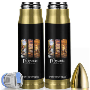Missouri The Show Me State Bullet Tumbler Midwest Pride TS12 Black Print Your Wear