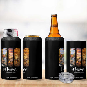 Missouri The Show Me State 4 in 1 Can Cooler Tumbler Midwest Pride TS12 Print Your Wear