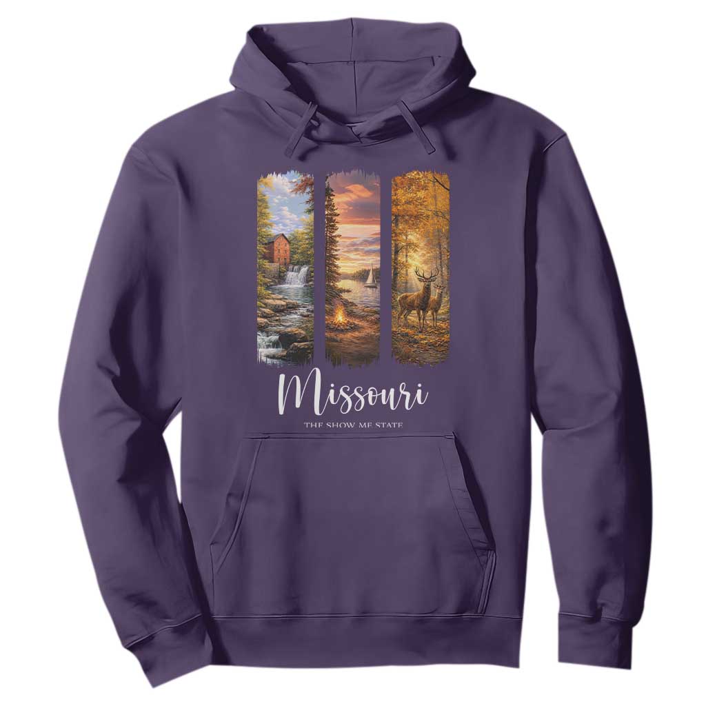 Missouri The Show Me State Hoodie Midwest Pride TS12 Purple Print Your Wear
