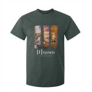 Missouri The Show Me State T Shirt For Kid Midwest Pride TS12 Dark Forest Green Print Your Wear