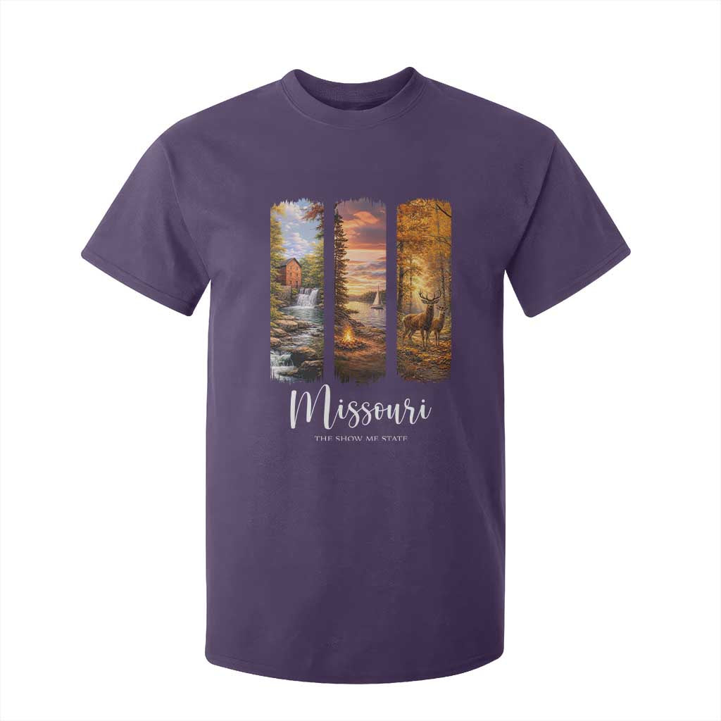 Missouri The Show Me State T Shirt For Kid Midwest Pride TS12 Purple Print Your Wear