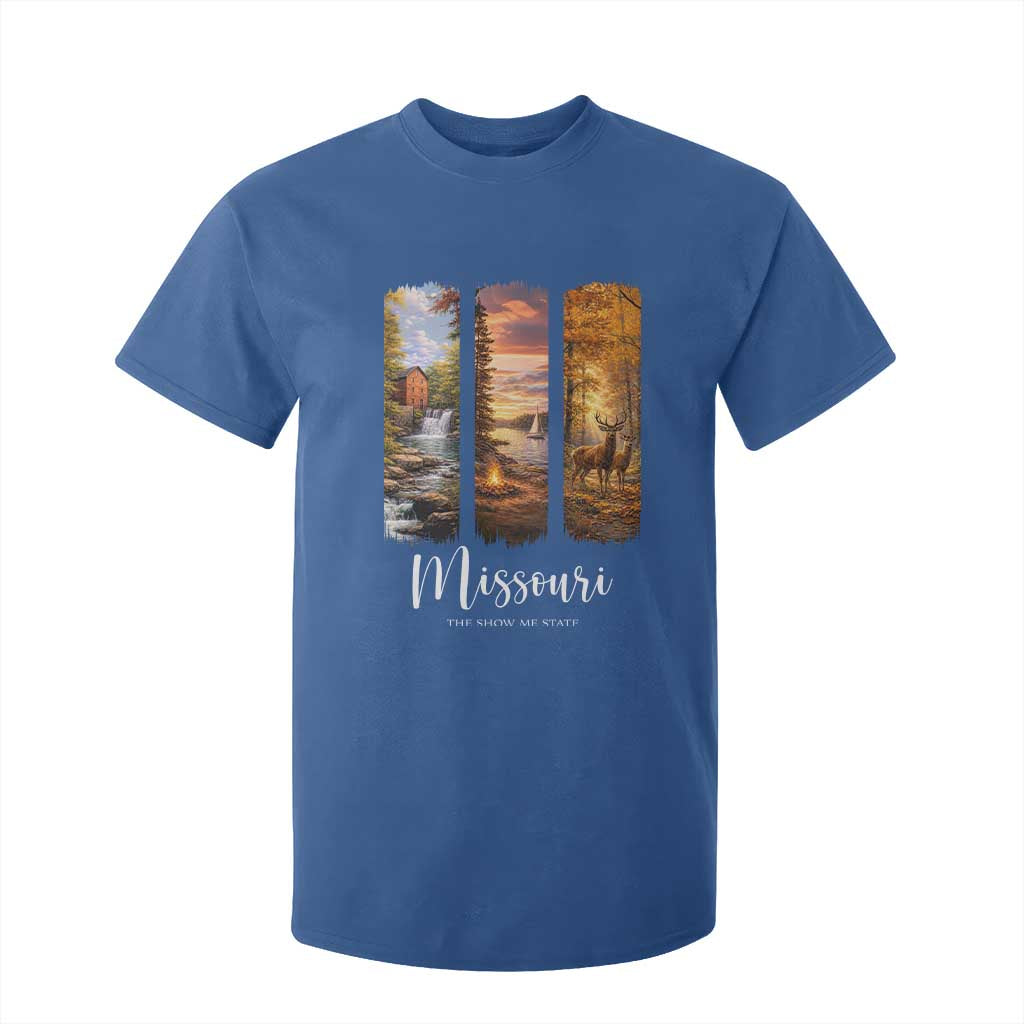 Missouri The Show Me State T Shirt For Kid Midwest Pride TS12 Royal Blue Print Your Wear