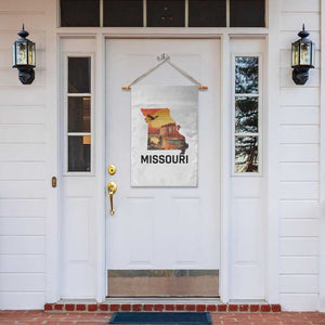 Missouri State Map Nature Travel Garden Flag The Show Me State Pride TS12 Print Your Wear