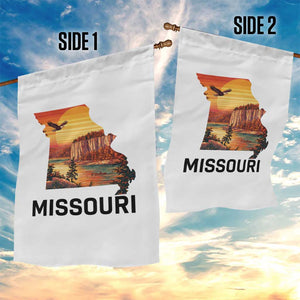 Missouri State Map Nature Travel Garden Flag The Show Me State Pride TS12 Print Your Wear