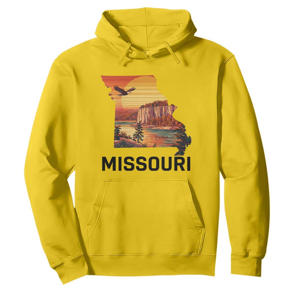 Missouri State Map Nature Travel Hoodie The Show Me State Pride TS12 Daisy Print Your Wear
