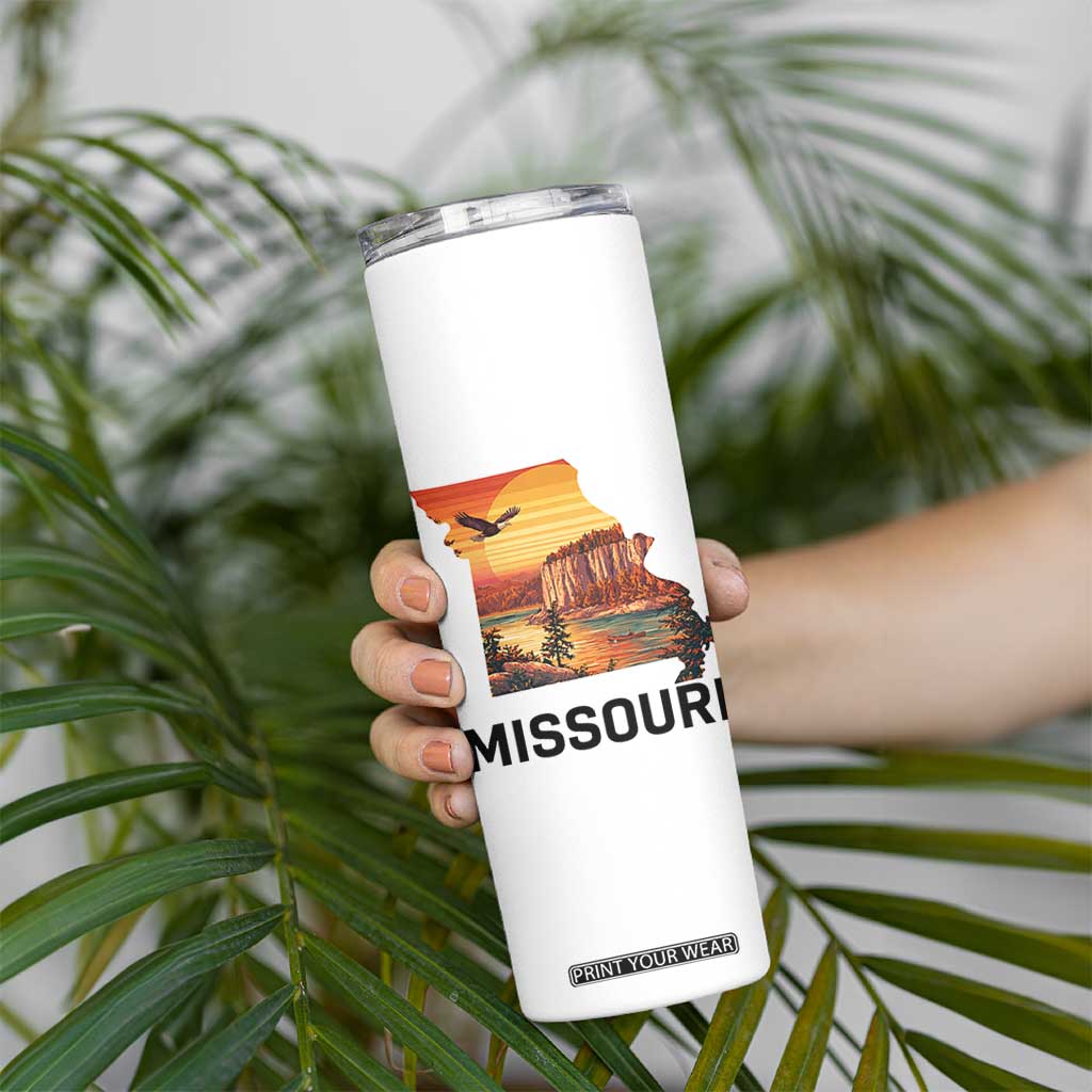 Missouri State Map Nature Travel Skinny Tumbler The Show Me State Pride TS12 Print Your Wear