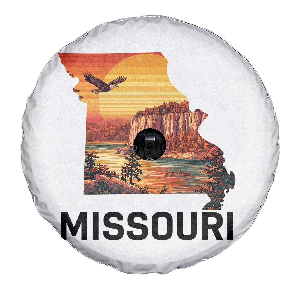 Missouri State Map Nature Travel Spare Tire Cover The Show Me State Pride TS12 Print Your Wear