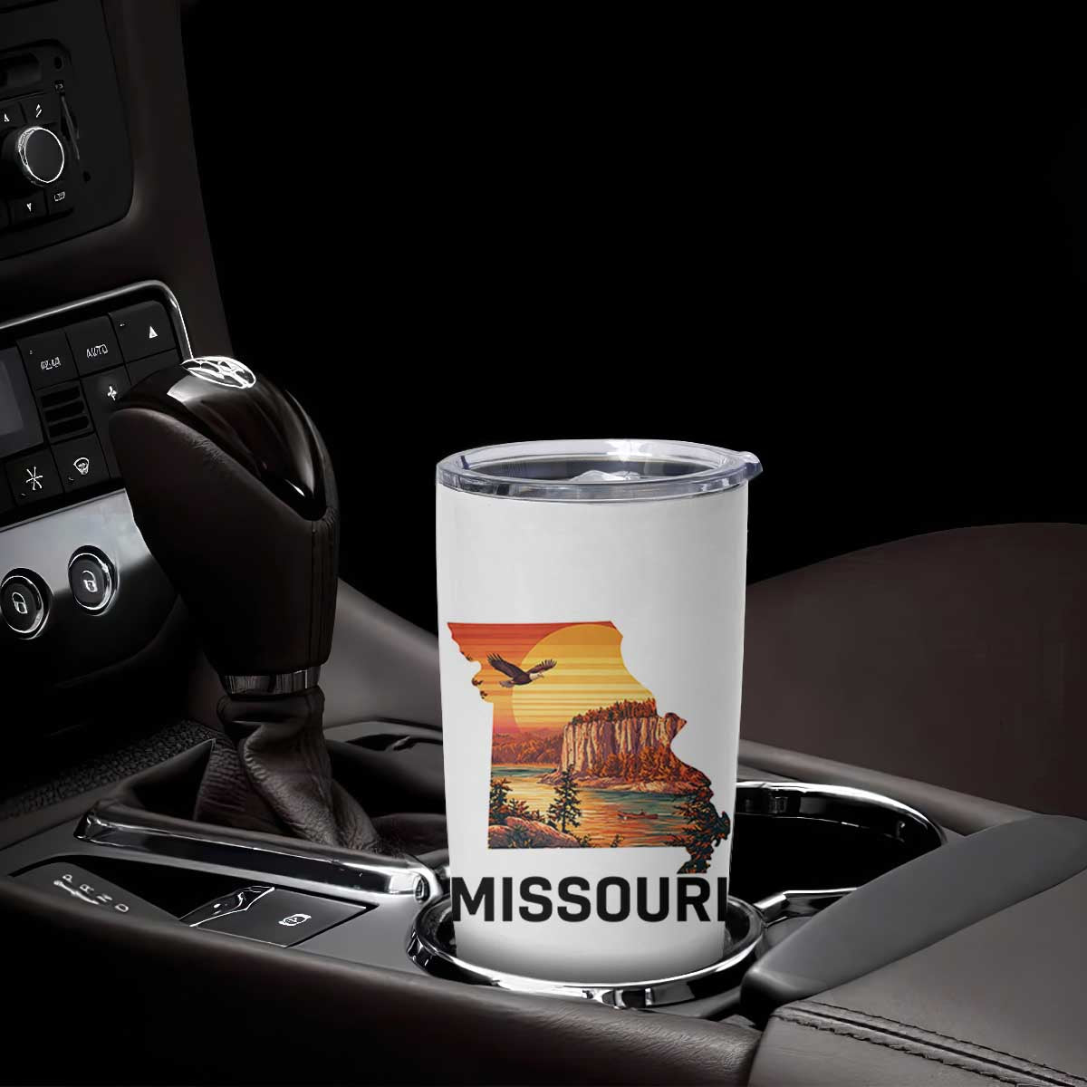 Missouri State Map Nature Travel Tumbler Cup The Show Me State Pride TS12 Print Your Wear