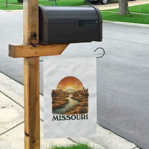 Missouri Outdoors Adventure Garden Flag The Show Me State Souvenir TS12 Print Your Wear