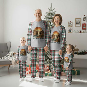 Missouri Outdoors Adventure Plaid Pajama Set The Show Me State Souvenir TS12 Christmas Plaid Print Your Wear