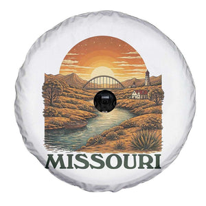 Missouri Outdoors Adventure Spare Tire Cover The Show Me State Souvenir TS12 Print Your Wear