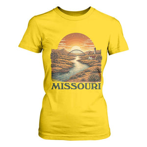 Missouri Outdoors Adventure T Shirt For Women The Show Me State Souvenir TS12 Daisy Print Your Wear