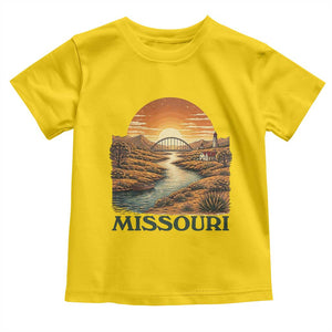 Missouri Outdoors Adventure Toddler T Shirt The Show Me State Souvenir TS12 Daisy Print Your Wear
