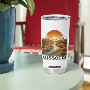 Missouri Outdoors Adventure Tumbler Cup The Show Me State Souvenir TS12 Print Your Wear