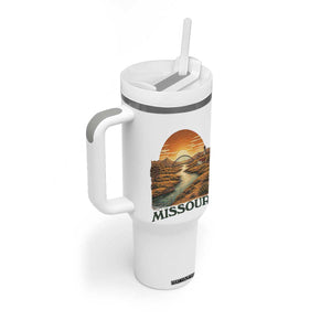 Missouri Outdoors Adventure Tumbler With Handle The Show Me State Souvenir TS12 Print Your Wear
