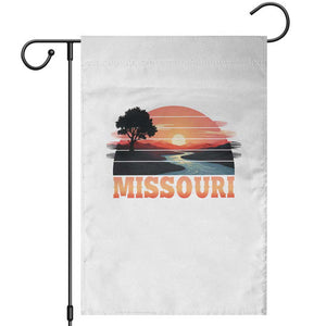 Vintage Missouri Outdoors Garden Flag Midwest Nature Landscape TS12 White Print Your Wear