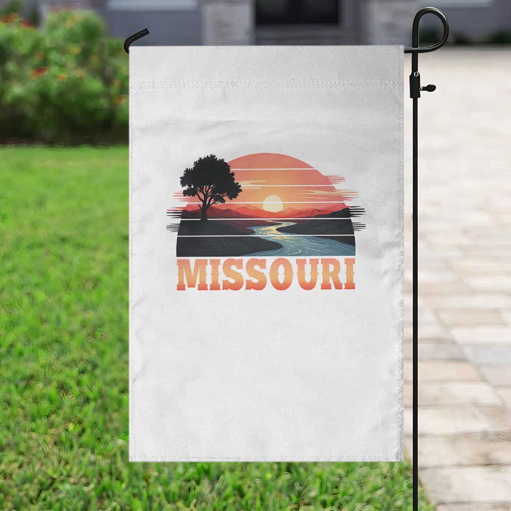 Vintage Missouri Outdoors Garden Flag Midwest Nature Landscape TS12 Print Your Wear