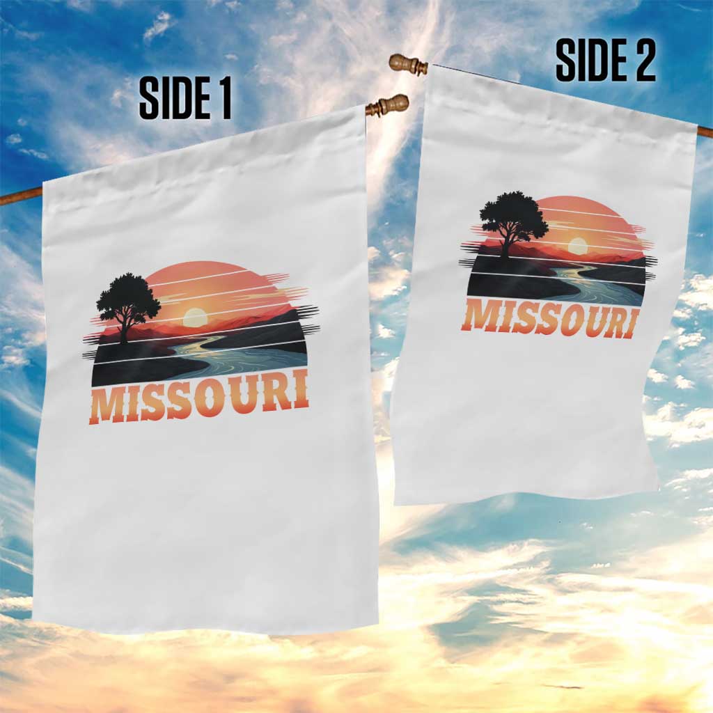 Vintage Missouri Outdoors Garden Flag Midwest Nature Landscape TS12 Print Your Wear