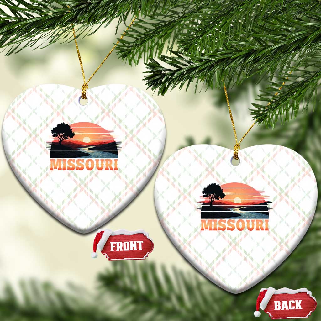 Vintage Missouri Outdoors Ceramic Ornament Midwest Nature Landscape TS12 Print Your Wear