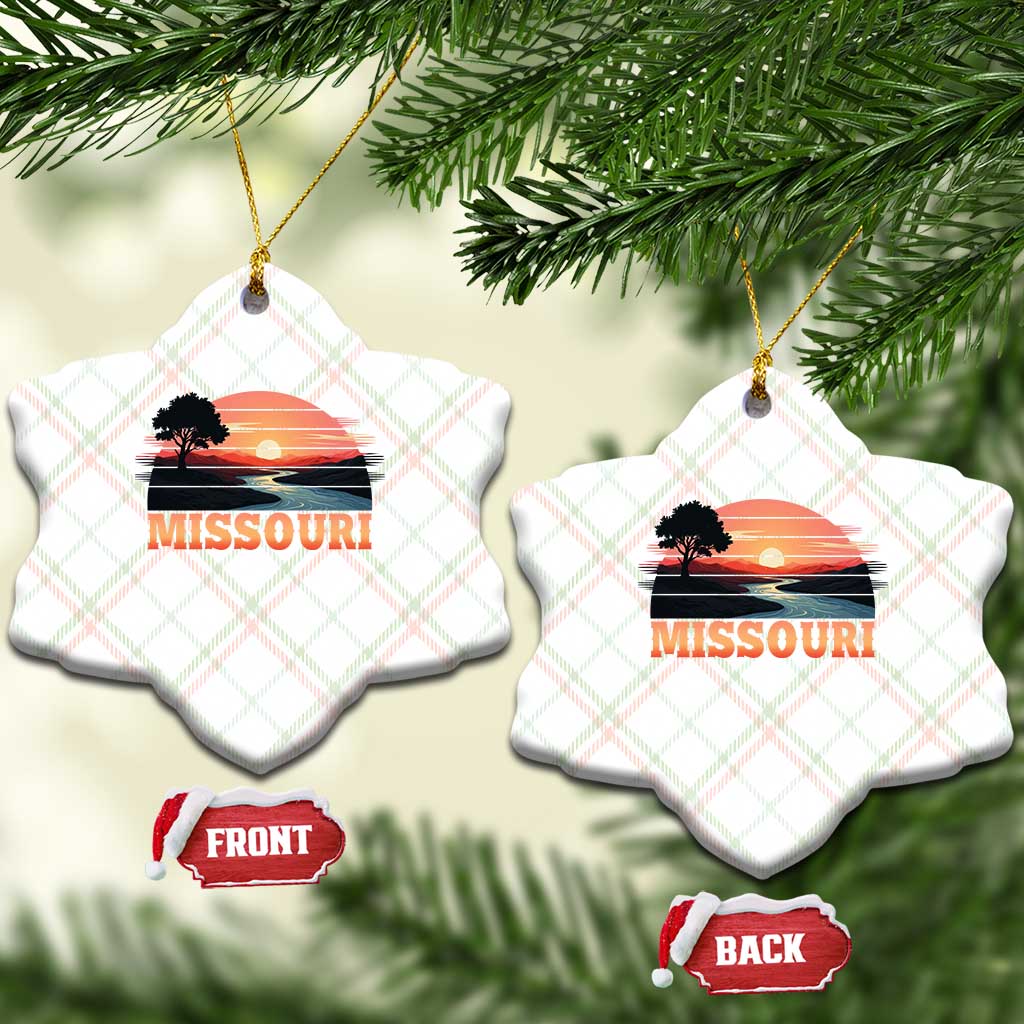 Vintage Missouri Outdoors Ceramic Ornament Midwest Nature Landscape TS12 Print Your Wear