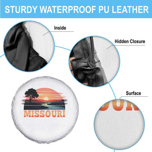Vintage Missouri Outdoors Spare Tire Cover Midwest Nature Landscape TS12 Print Your Wear
