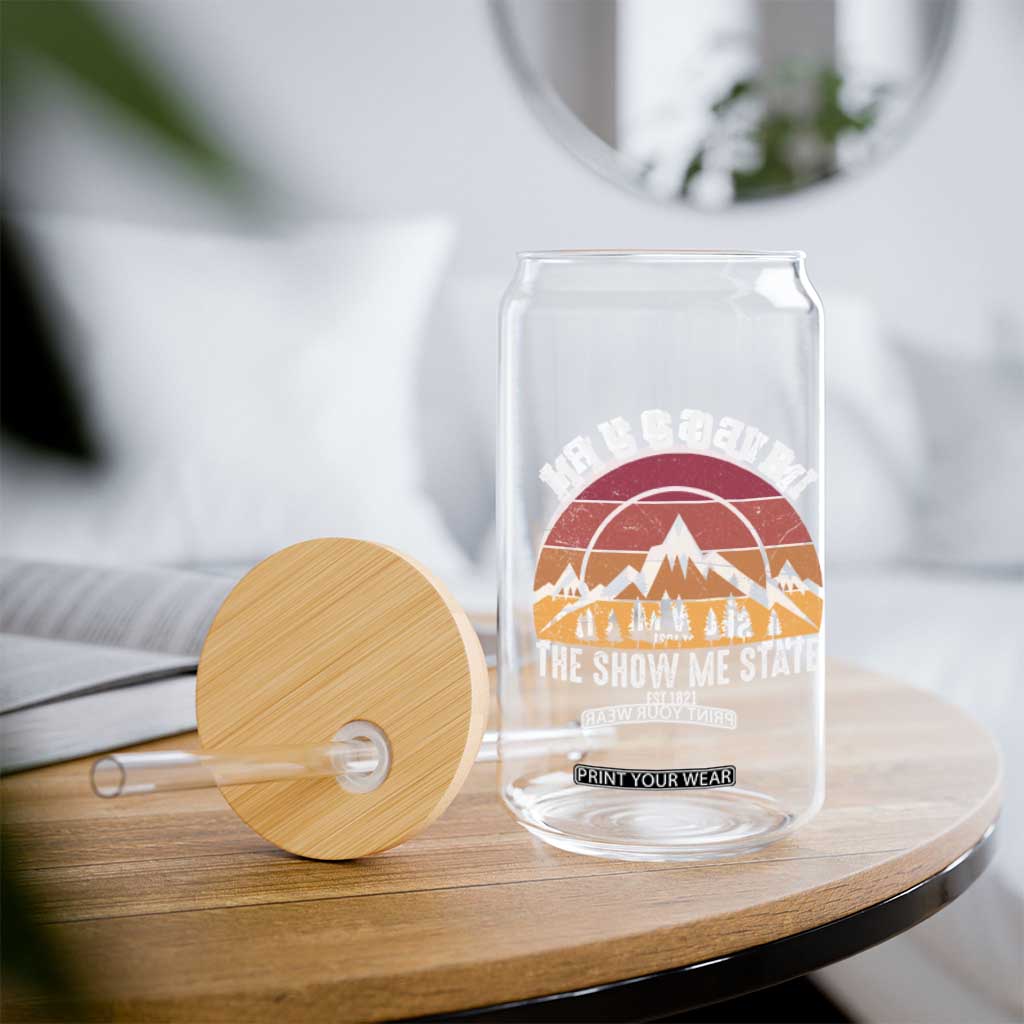 Vintage Missouri Travel Glass Can The Show Me State Pride TS12 Print Your Wear