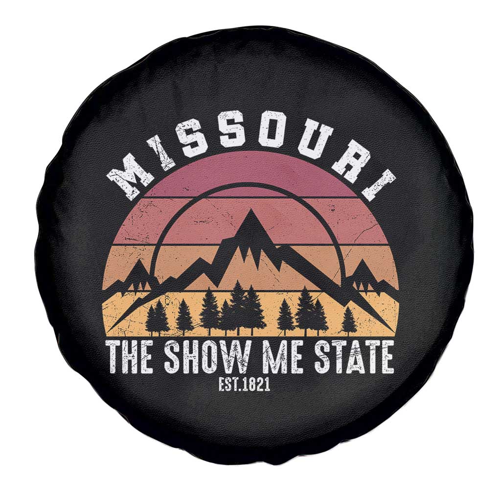 Vintage Missouri Travel Spare Tire Cover The Show Me State Pride TS12 Print Your Wear