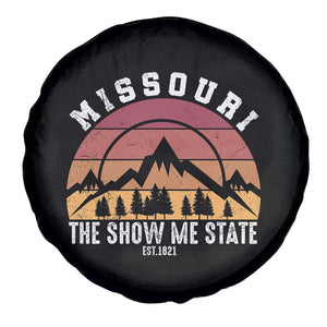 Vintage Missouri Travel Spare Tire Cover The Show Me State Pride TS12 Print Your Wear