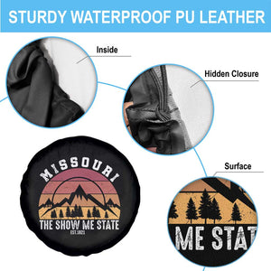 Vintage Missouri Travel Spare Tire Cover The Show Me State Pride TS12 Print Your Wear