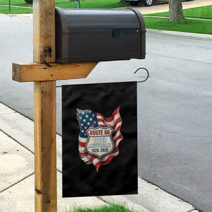 Route Highway 66 Centennial Garden Flag Vintage American Flag Patriotic Gift TS12 Print Your Wear