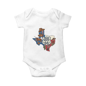 Texas Route Highway 66 Adventure Baby Onesie Desert Road Trip Graphic TS12 White Print Your Wear
