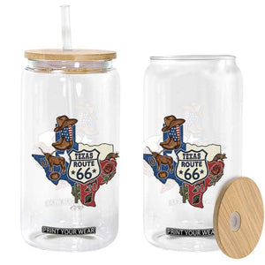 Texas Route Highway 66 Adventure Glass Can Desert Road Trip Graphic TS12 Print Your Wear