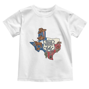 Texas Route Highway 66 Adventure Toddler T Shirt Desert Road Trip Graphic TS12 White Print Your Wear
