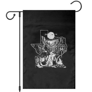 The Mother Road Texas Panhandle Garden Flag Vintage Desert Road Trip TS12 Black Print Your Wear