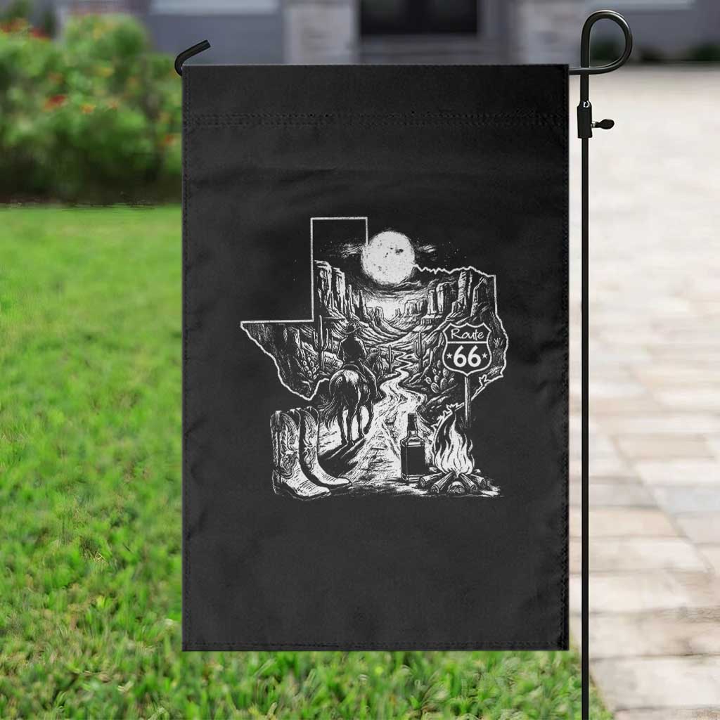The Mother Road Texas Panhandle Garden Flag Vintage Desert Road Trip TS12 Print Your Wear