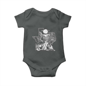 The Mother Road Texas Panhandle Baby Onesie Vintage Desert Road Trip TS12 Dark Heather Print Your Wear