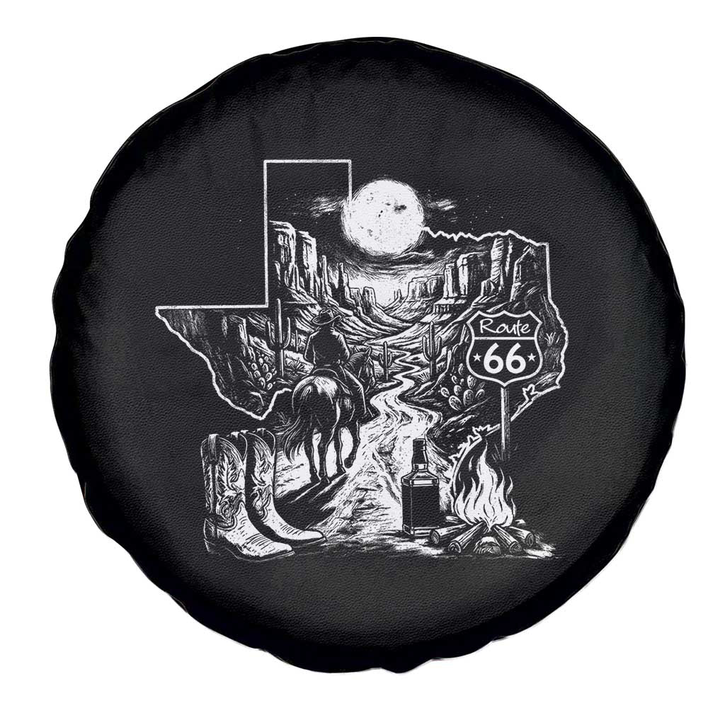 The Mother Road Texas Panhandle Spare Tire Cover Vintage Desert Road Trip TS12 Print Your Wear