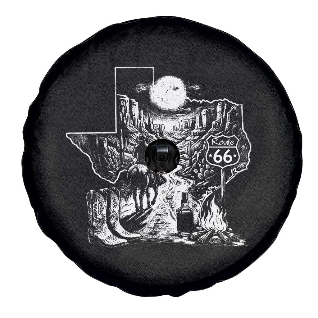 The Mother Road Texas Panhandle Spare Tire Cover Vintage Desert Road Trip TS12 Print Your Wear