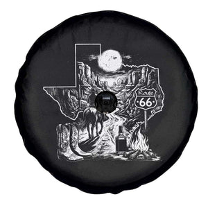 The Mother Road Texas Panhandle Spare Tire Cover Vintage Desert Road Trip TS12 Print Your Wear