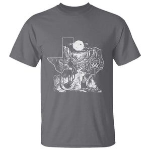 The Mother Road Texas Panhandle T Shirt Vintage Desert Road Trip TS12 Charcoal Print Your Wear