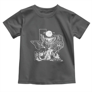 The Mother Road Texas Panhandle Toddler T Shirt Vintage Desert Road Trip TS12 Dark Heather Print Your Wear