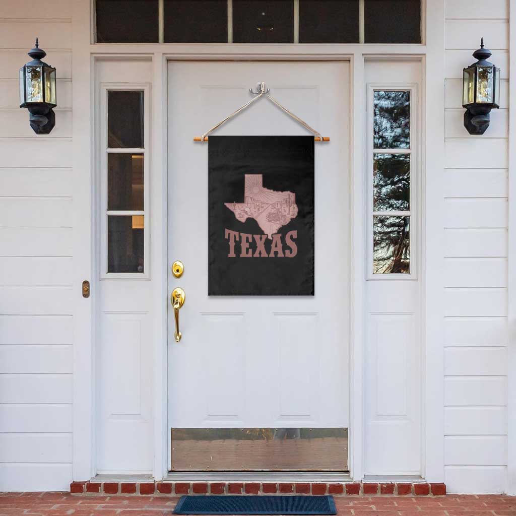 Texas Route Highway 66 Biker Garden Flag Vintage Biker Road Trip TS12 Print Your Wear