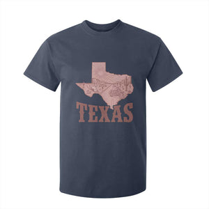 Texas Route Highway 66 Biker T Shirt For Kid Vintage Biker Road Trip TS12 Navy Print Your Wear