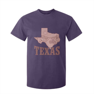 Texas Route Highway 66 Biker T Shirt For Kid Vintage Biker Road Trip TS12 Purple Print Your Wear